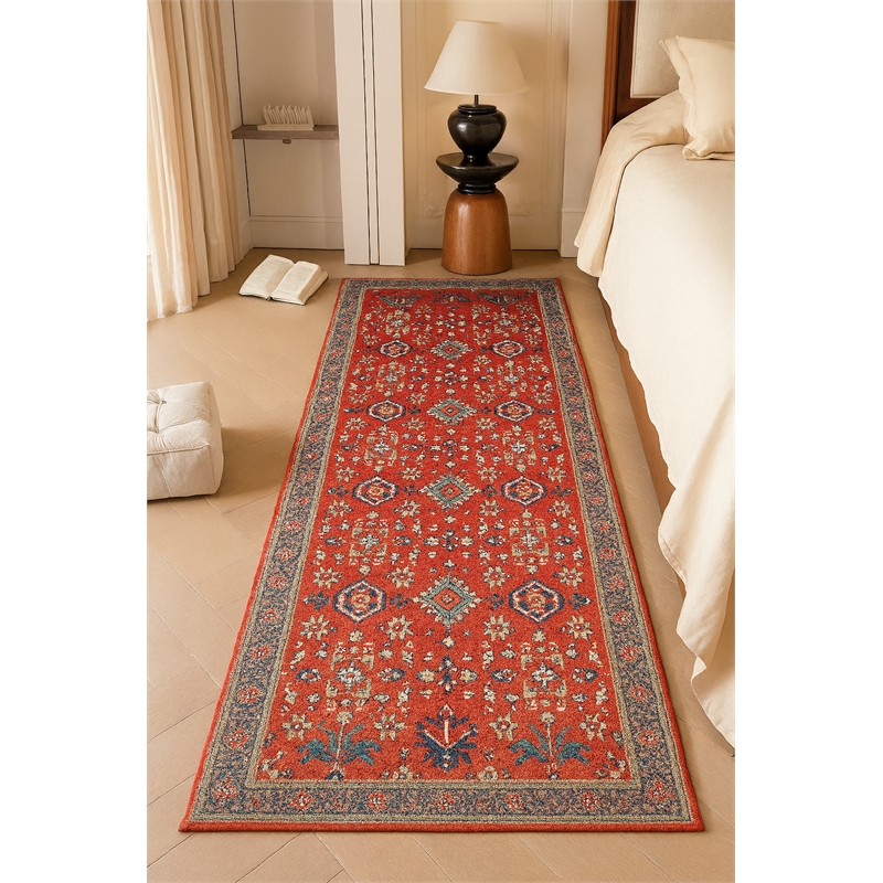 Crafters & Weavers Serapi Soft Washable Non Slip Area Rug (2'7