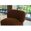 Crafters and Weavers Forma Mid-Century Modern Swivel Livingroom Chair in Brown