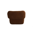 Crafters and Weavers Forma Mid-Century Modern Swivel Livingroom Chair in Brown
