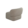 Crafters and Weavers Forma Mid-Century Modern Swivel Livingroom Chair in Gray