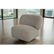 Crafters and Weavers Forma Mid-Century Modern Swivel Livingroom Chair in Gray