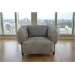 Crafters and Weavers Nova Mid-Century Modern Arm Chair in Gray