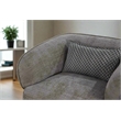 Crafters and Weavers Nova Mid-Century Modern Arm Chair in Gray
