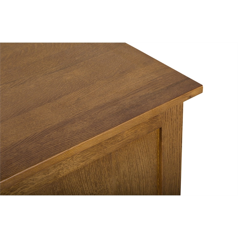 Crafters and Weavers Mission Solid Oak Trunk - Michael's Cherry