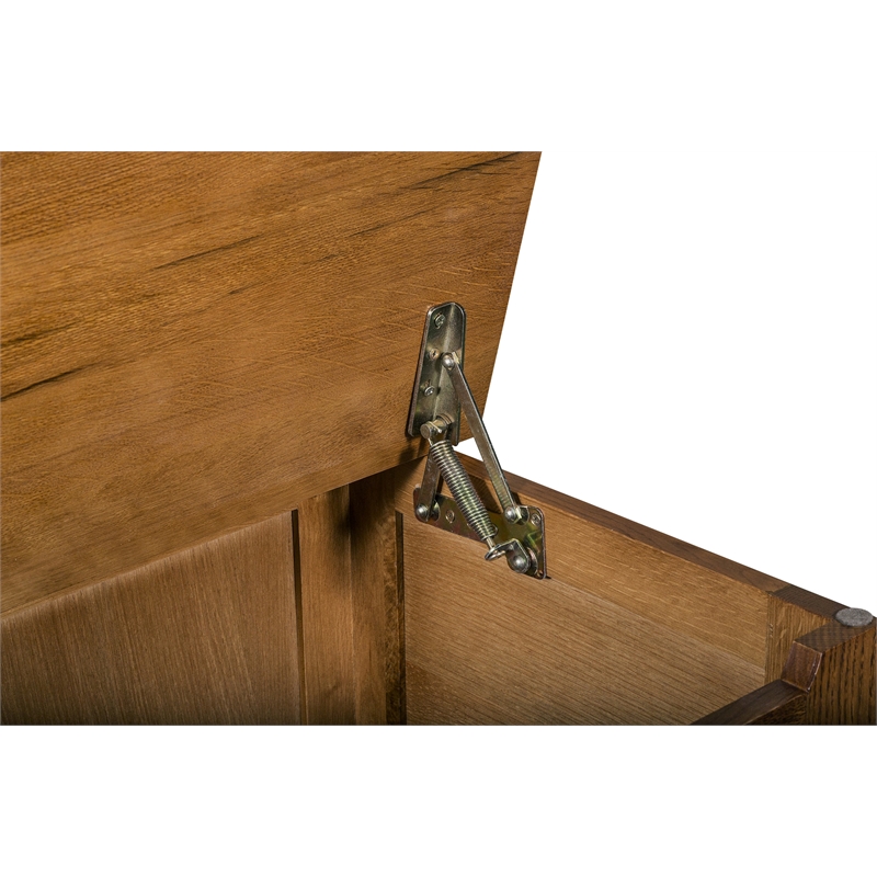 Crafters and Weavers Mission Solid Oak Trunk - Michael's Cherry