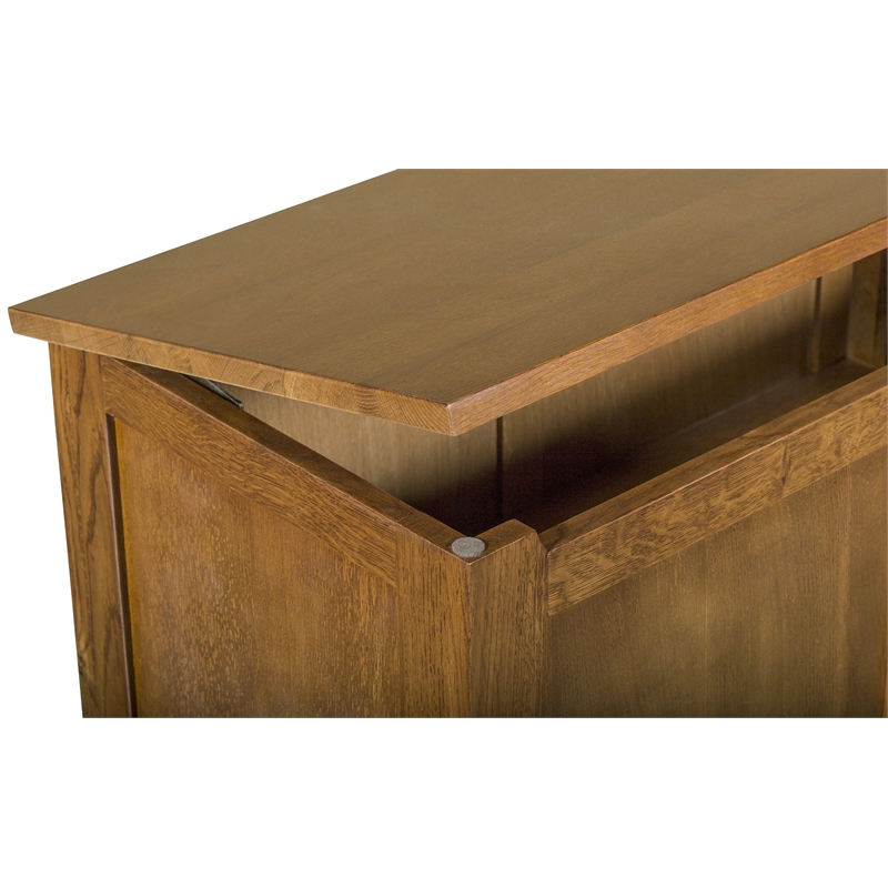 Crafters and Weavers Mission Solid Oak Trunk - Michael's Cherry