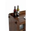 Crafters and Weavers Mission Oak 3 Door Console in Walnut