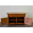 Crafters and Weavers Mission Solid Quarter Sawn Oak Cabinet in Cherry
