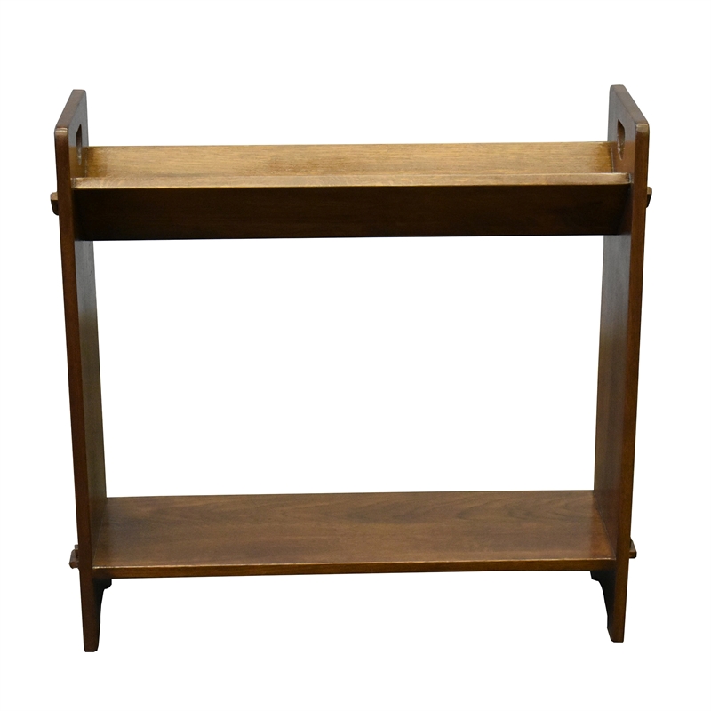 Crafters and Weavers Mission / Arts and Crafts Book and Magazine Stand - Walnut
