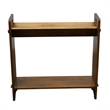 Crafters and Weavers Mission / Arts and Crafts Book and Magazine Stand - Walnut