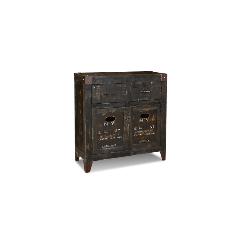 Crafters and Weavers City Server Cabinet Black