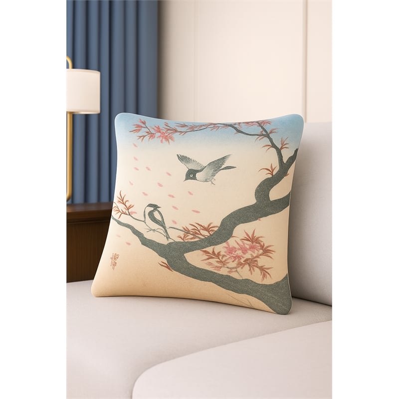 Exquisite Luxury Arts & Crafts Sofa Cushion Cover + Insert in Multi Color