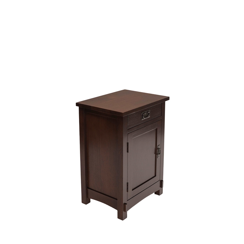Crafters and Weavers Mission/Arts and Crafts Nightstand in Walnut