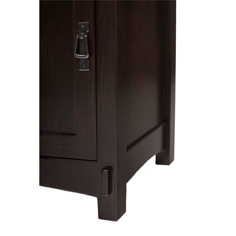 Crafters and Weavers Mission/Arts and Crafts Nightstand in Walnut
