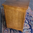 Crafters and Weavers Mission Quarter Sawn Oak 1 Door/Drawer Nightstand in Cherry