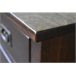 Crafters and Weavers Mission Quarter Sawn Oak 1 Door Drawer Nightstand in Walnut
