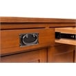 Crafters and Weavers Mission Crofter Style Entry Cabinet in Michael's Cherry