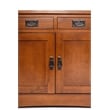 Crafters and Weavers Mission Crofter Style Entry Cabinet in Michael's Cherry