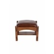 Crafters and Weavers Craftsman/Mission Mortise & Tenon Foot Stool in Chestnut