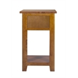 Crafters and Weavers Mission 1-Drawer Nightstand in Michael's Cherry