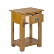 Crafters and Weavers Mission 1-Drawer Nightstand in Michael's Cherry
