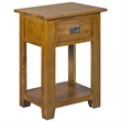 Crafters and Weavers Mission 1-Drawer Nightstand in Michael's Cherry