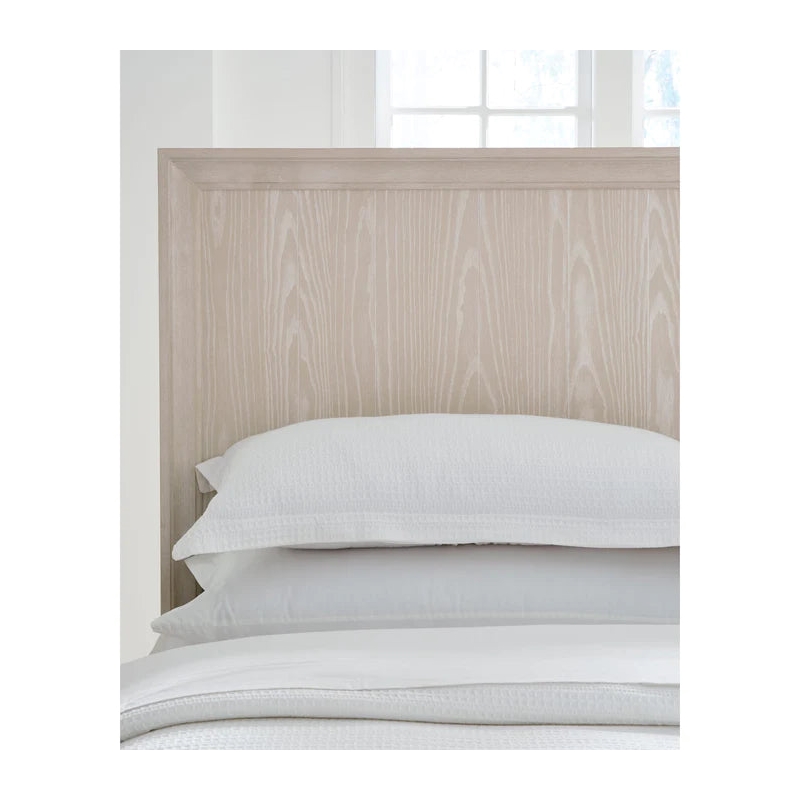 Crafters and Weavers Harbor Storage Queen Platform Bed Frame in Light Brown