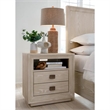 Crafters and Weavers Harbor Modern Bedroom Set with Storage King Bed in White