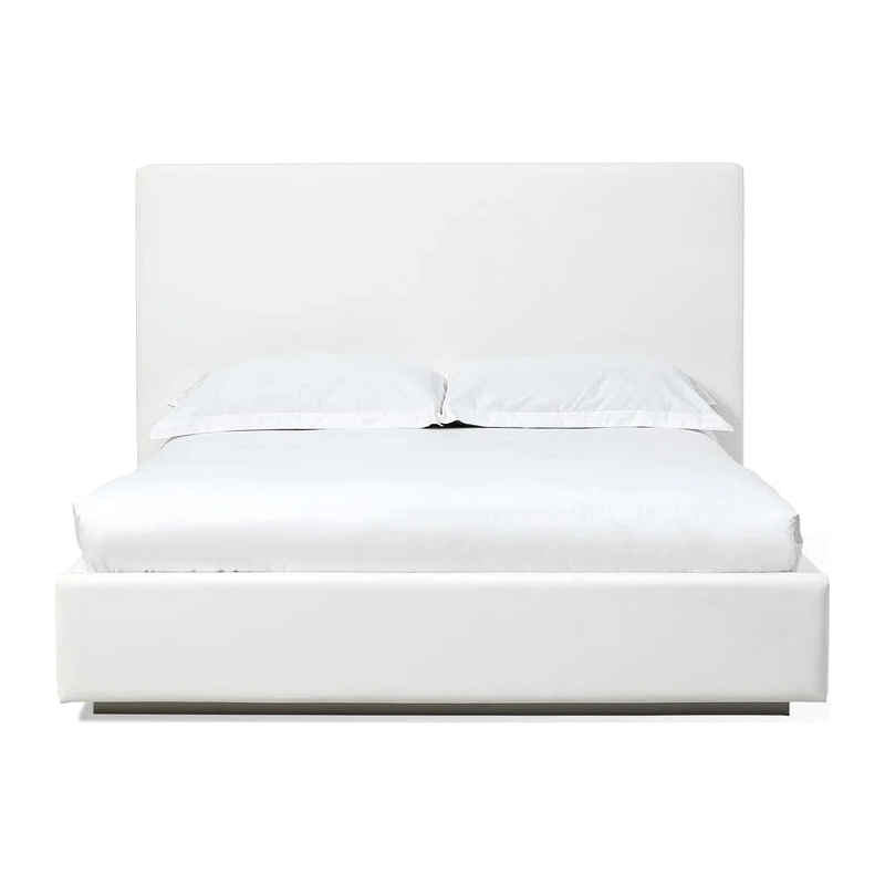 Crafters and Weavers Seabourne Upholstered Platform King Bedroom set in Bisque