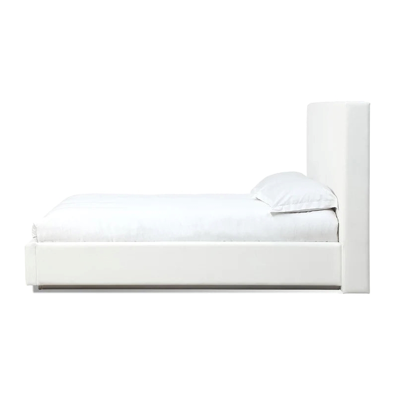 Crafters and Weavers Seabourne Upholstered Platform King Bedroom set in Bisque