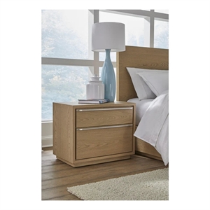 Crafters and Weavers Seabourne Modern Platform Queen Bedroom set in Bisque