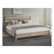 Crafters and Weavers Linwood Modern Simplistic Design Queen Bedroom Set in Gray