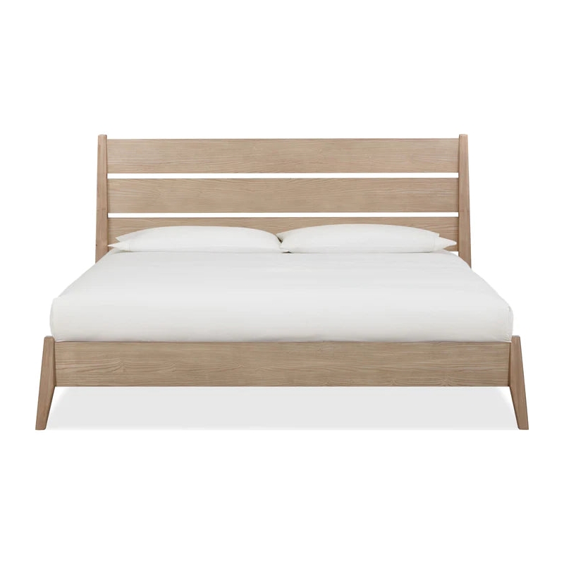 Crafters and Weavers Linwood Modern Simplistic Design King Bedroom Set in Gray
