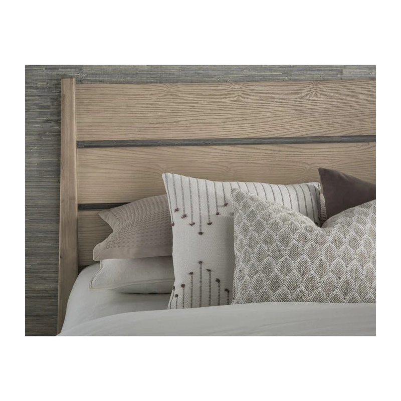 Crafters and Weavers Linwood Modern Simplistic Design Queen Bedroom Set in Gray