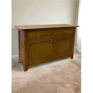 Crafters & Weavers A34 Mission/Arts & Crafts Quarter Sawn Cabinet in Walnut