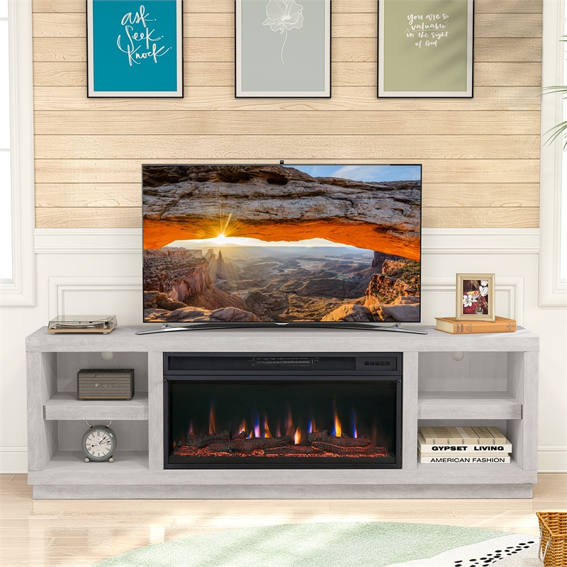 LIVILAND TV Stand Entertainment Center for TV up to 85