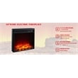 LIVILAND 36 in. Freestanding Electric Fireplace in Gray