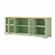 LIVILAND 70 in. TV Stand Media Console for TV up to 75 in. - Green