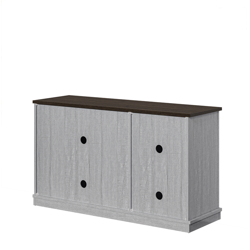 LIVILAND 48 in. TV Stand Media Console for TV up to 53 in. - Off White