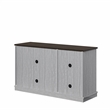 LIVILAND 48 in. TV Stand Media Console for TV up to 53 in. - Off White