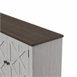 LIVILAND 48 in. TV Stand Media Console for TV up to 53 in. - Off White