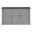 LIVILAND 48 in. TV Stand Media Console for TV up to 53 in. - Gray