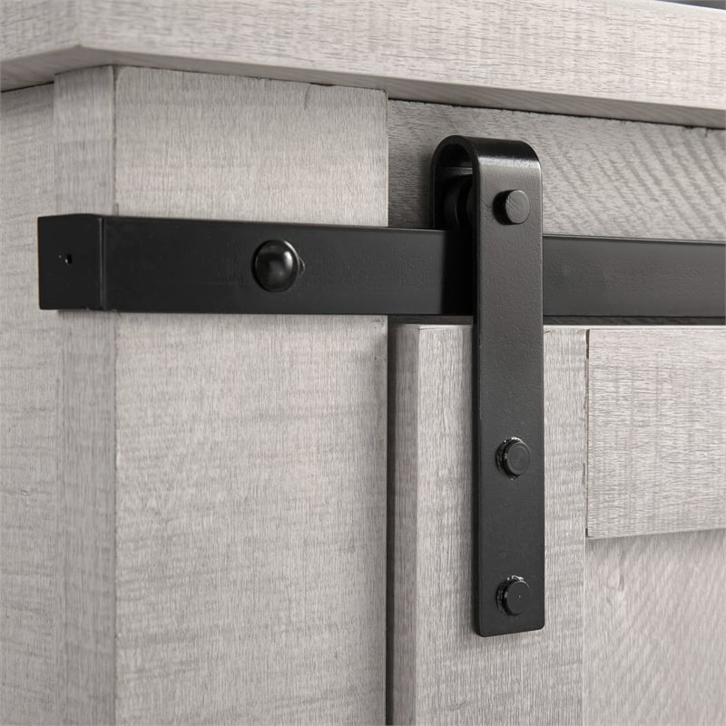 LIVILAND 32 in. TV Stand Media Console for TV up to 40 in. - Off White