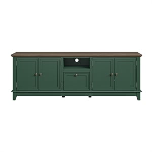 LIVILAND Farmhouse TV Stand for TVs up to 75&quot in Green