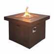 LIVILAND Smokeless Propane Gas Fire Pit - Fireplace for Outdoor - Brown