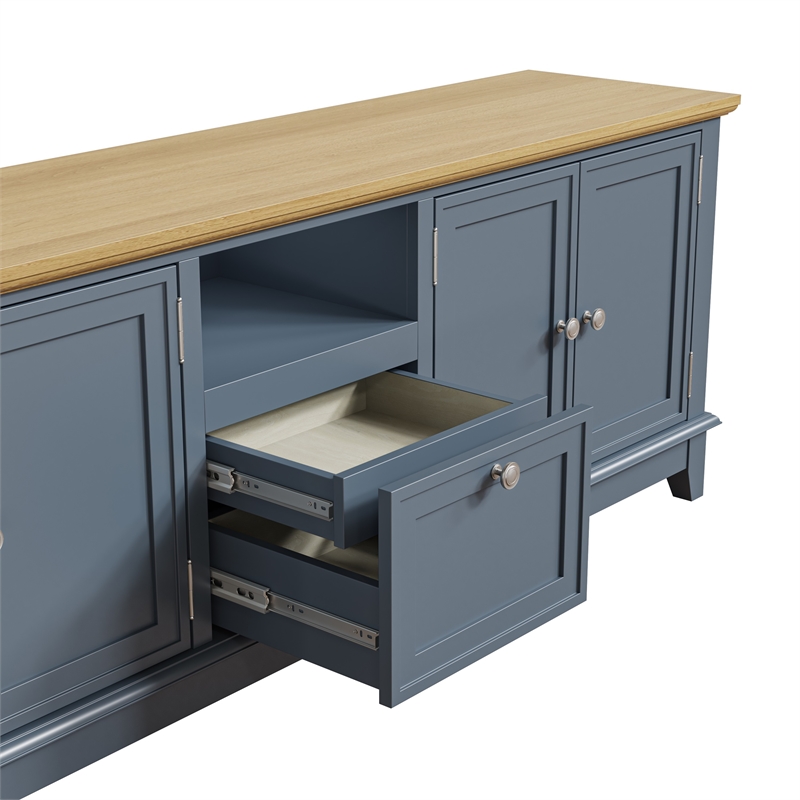 LIVILAND Farmhouse TV Stand for TVs up to 75