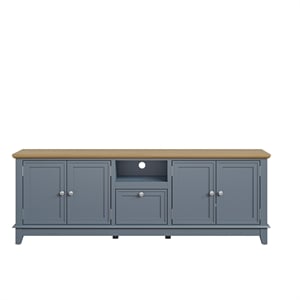LIVILAND Farmhouse TV Stand for TVs up to 75&quot in Harmony Blue