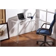 Fox Hill Trading Pure Decor Contemporary Lucite and Acrylic Desk in Clear