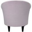 Fox Hill Trading Marlee Traditional Fabric Club Chair in Light Pink