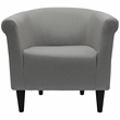 Fox Hill Trading Marlee Traditional Fabric & EPS Club Chair in Gray